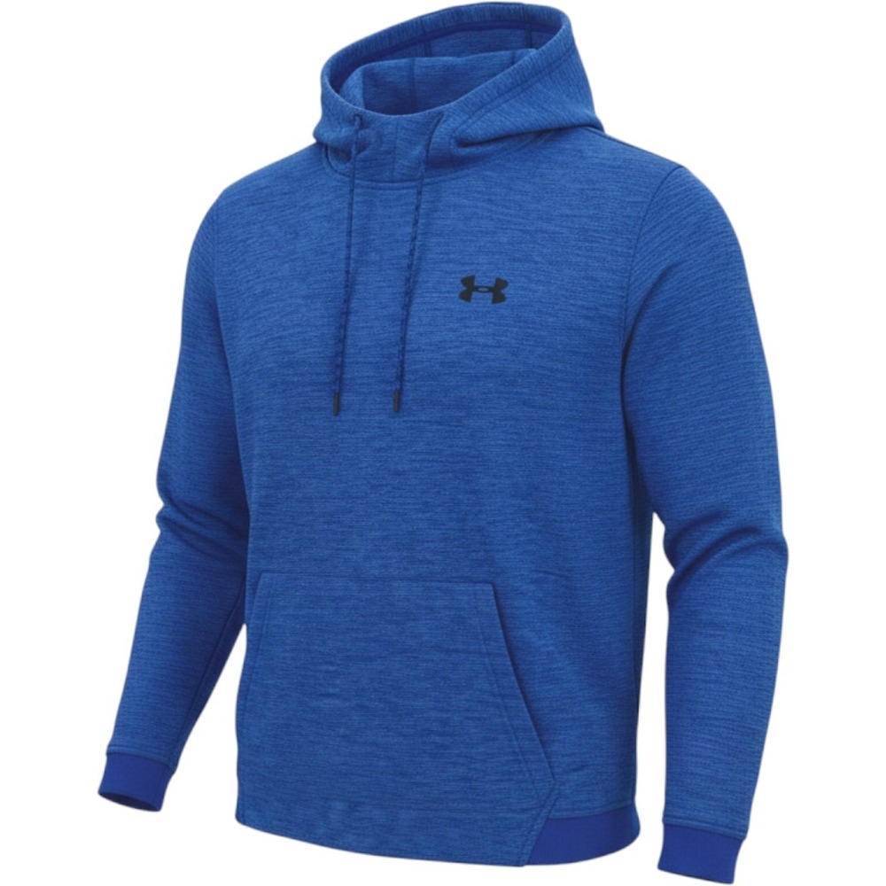 Under Armour Hoodie Mens XL Blue ColdGear Long Sleeve Pouch Pocket Excellent